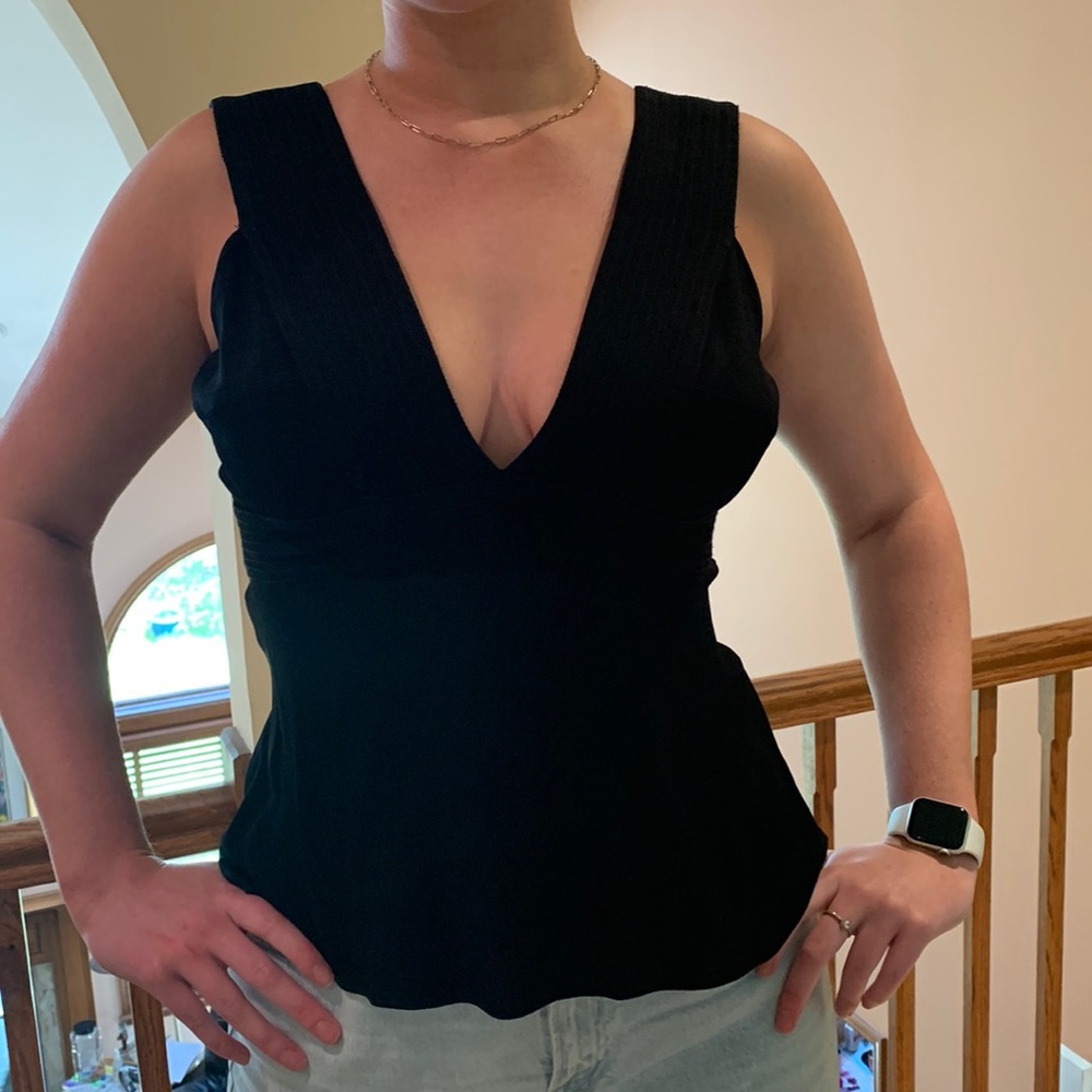 Trouvé small tank zip up back